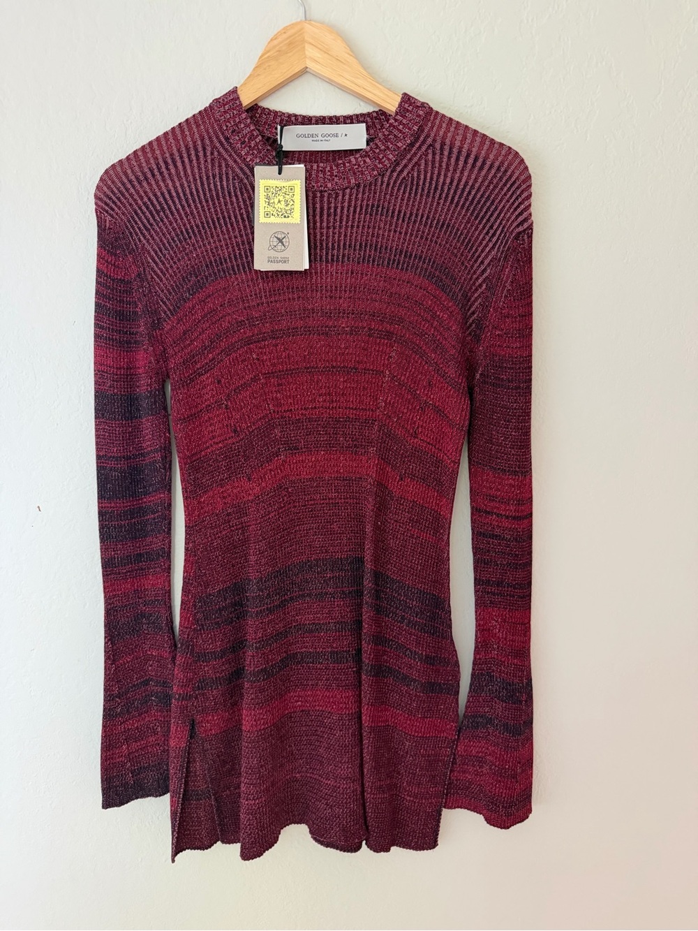 NEW Golden Goose knitted mini dress